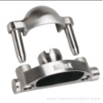 Trailer Lock Thick U-Bar Stainless Steel Trailer Lock